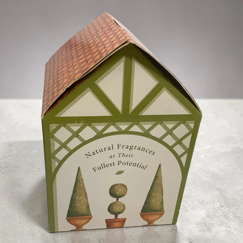 Vtg NEW Trapp Private Gardens No. 1 Summer Flowers 196 g Jar Candle House Box